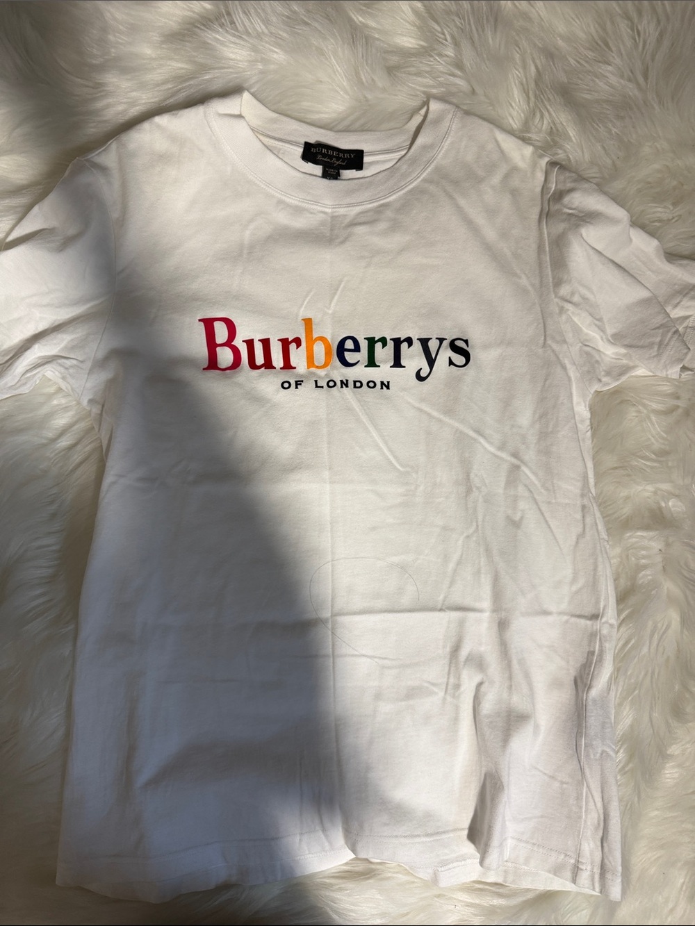Burberry Rainbow Logo Archive Tee